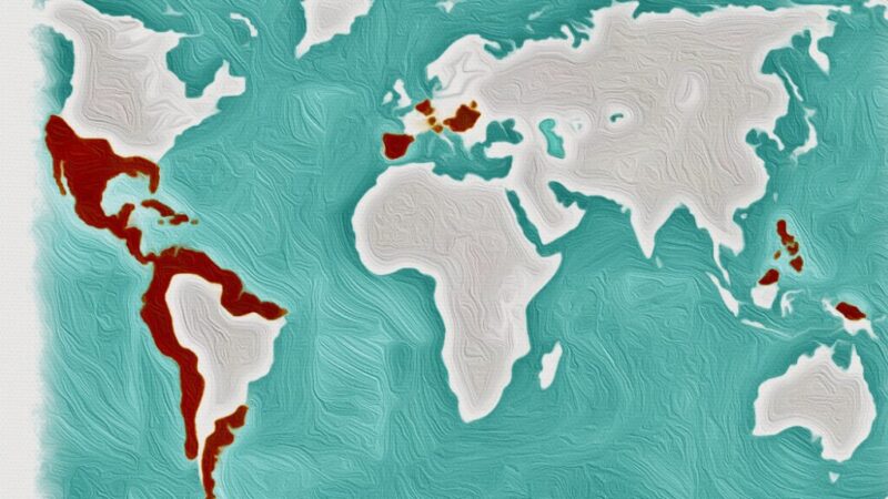 Territories Ruled by Charles V (16th Century) (© Habsburg-Dynasty.com, based on primary sources)