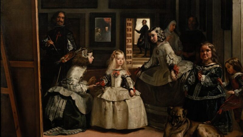 Las Meninas, by Diego Velázquez (出典：Wikimedia Commons Public Domain)