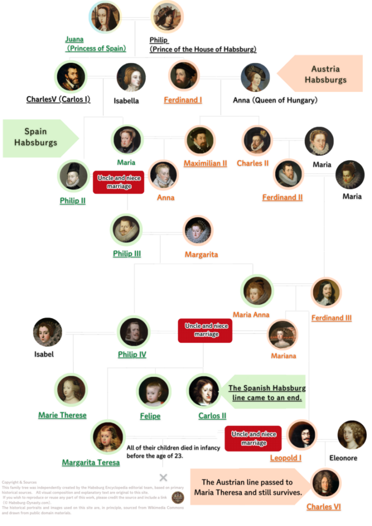 Dynastic Rcircle The Habsburg Family Tree: A Complete Illustrated Guide – How Dynastic ...